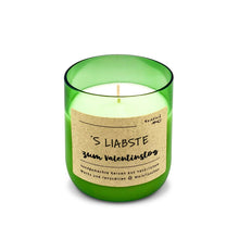 Laden Sie das Bild in den Galerie-Viewer, Duftkerze﹆Klassik 🇦🇹 „S Liabste zum valentinstog“