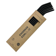 Laden Sie das Bild in den Galerie-Viewer, Glastrinkhalm﹆Knorker Kerl + Knick ~ 23cm