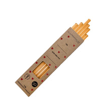 Laden Sie das Bild in den Galerie-Viewer, Glastrinkhalme﹆Herzal ~ 20cm