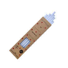 Laden Sie das Bild in den Galerie-Viewer, Glastrinkhalme﹆Herzal ~ 20cm